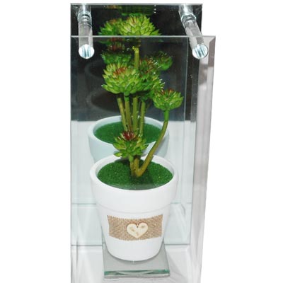 "Artificial Flower Pot - code F-002 - Click here to View more details about this Product